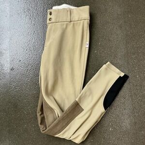 Devon Aire Equestrian Horse Riding Stretch Leggings Pants Women's Size 30